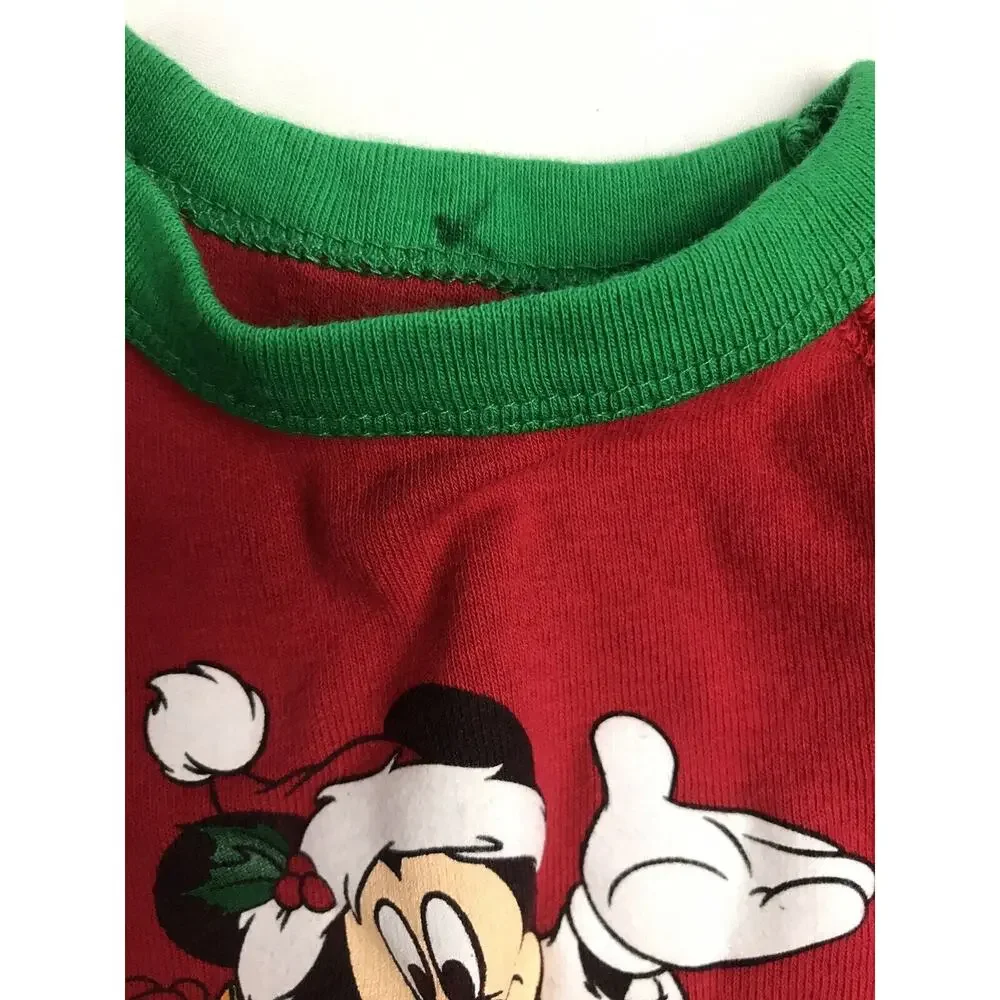 disney parks‎ mickey mouse christmas 2piece pajama set 12 Months
